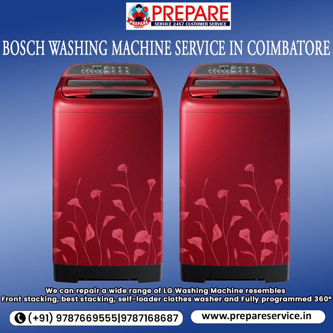 Prepareservice Your Trusted Bosch Washing Machine Service Centre in
